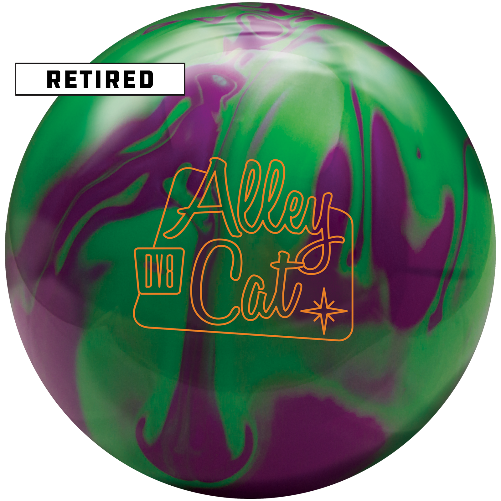 Alley Cat - Purple / Green™ | DV8 Bowling