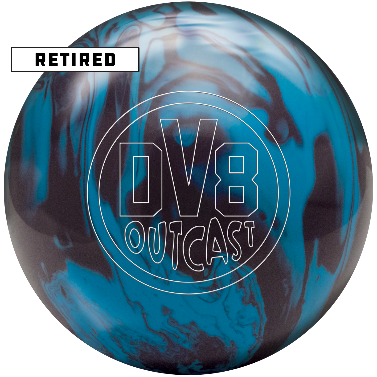 DV8 OUTCAST ボウリングボール Outcast Blue Bruiser™ | DV8 Bowling