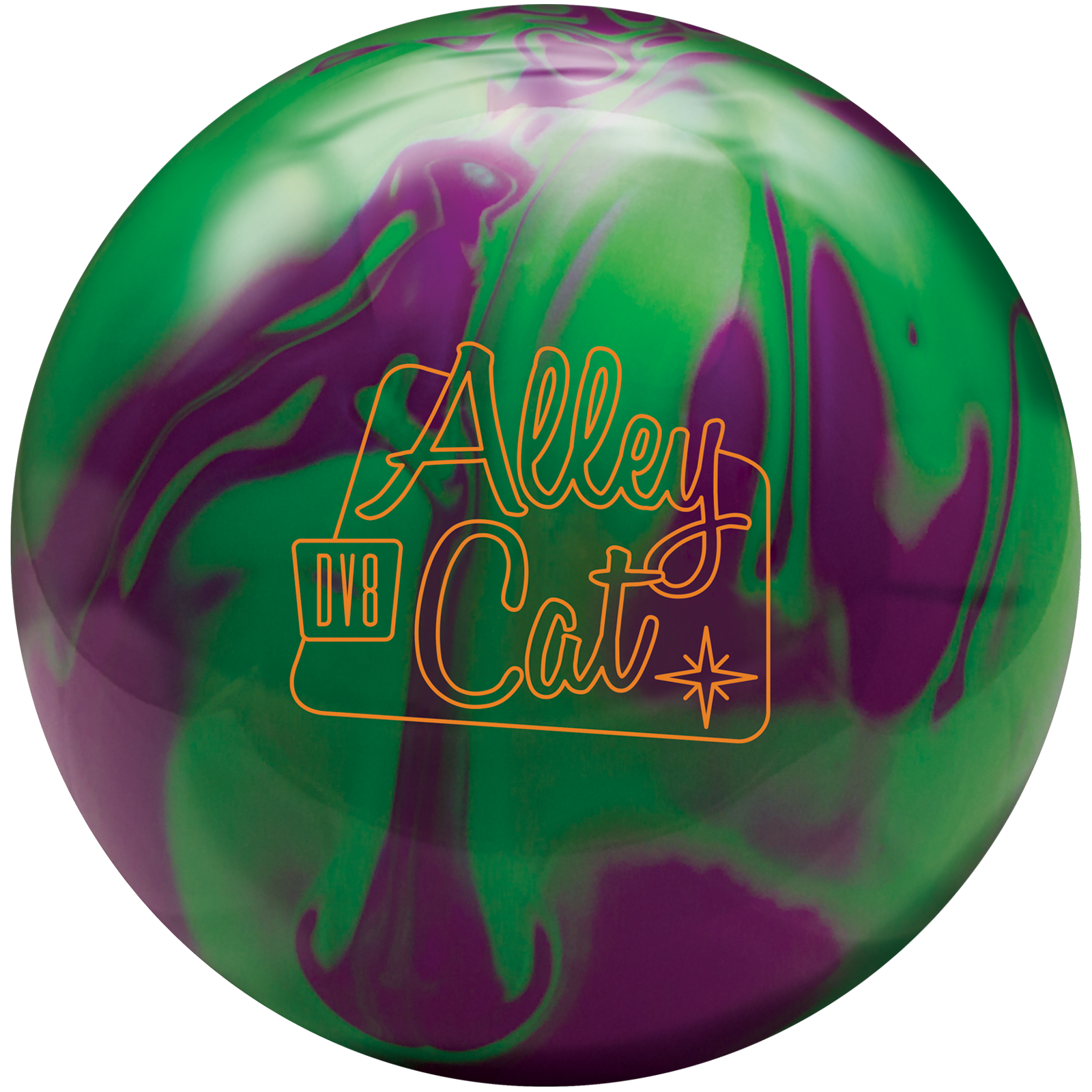 最終値下げDV8 Alley Cat ボウリングボール Alley Cat - Purple / Green | DV8 Bowling