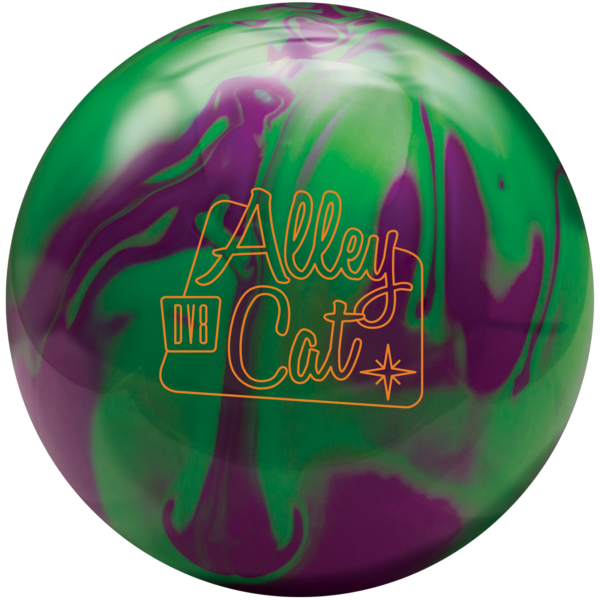 Alley Cat Purple Green Ball