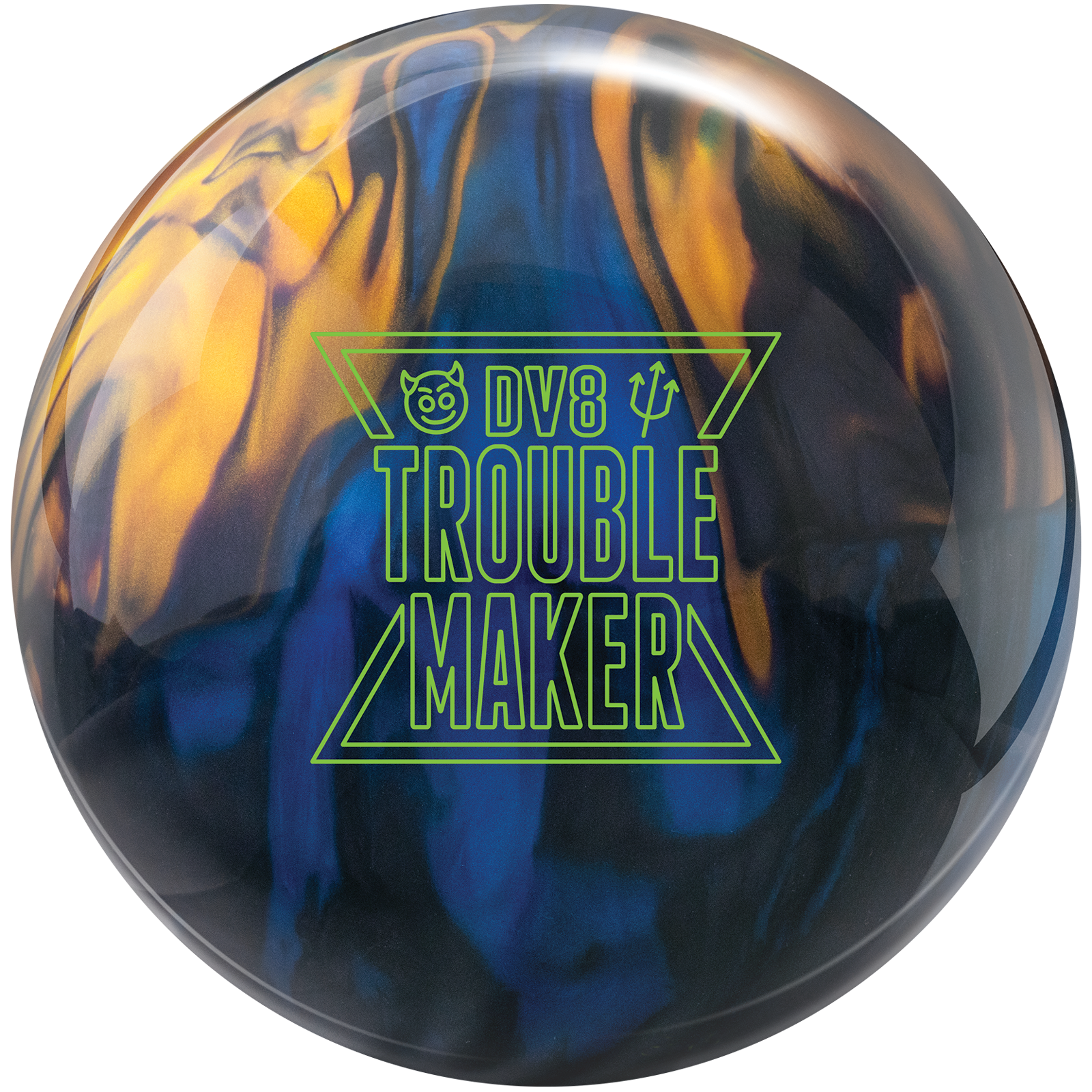トラブルメーカーパール DV8　ボウリングボール　　15ポンド Trouble Maker Pearl | DV8 Bowling