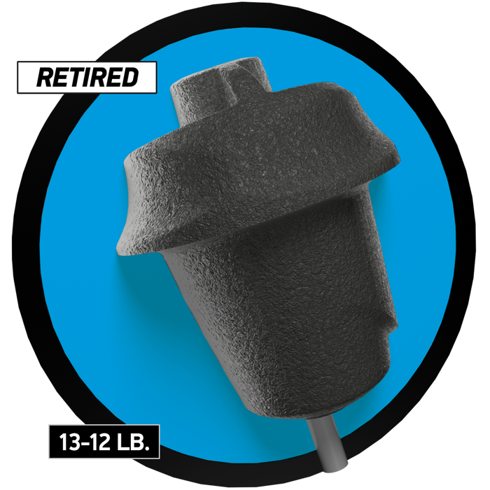 Dark Side core for 13 to 12 pound bowling balls.