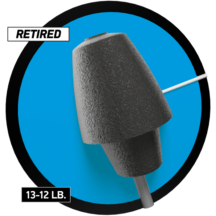 Retired Severe Collision core for 13 to 12 pound bowling balls.
