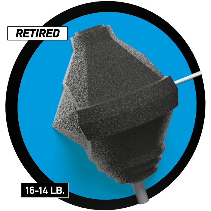 Retired Severe Collision core for 16 to 14 pound bowling balls.