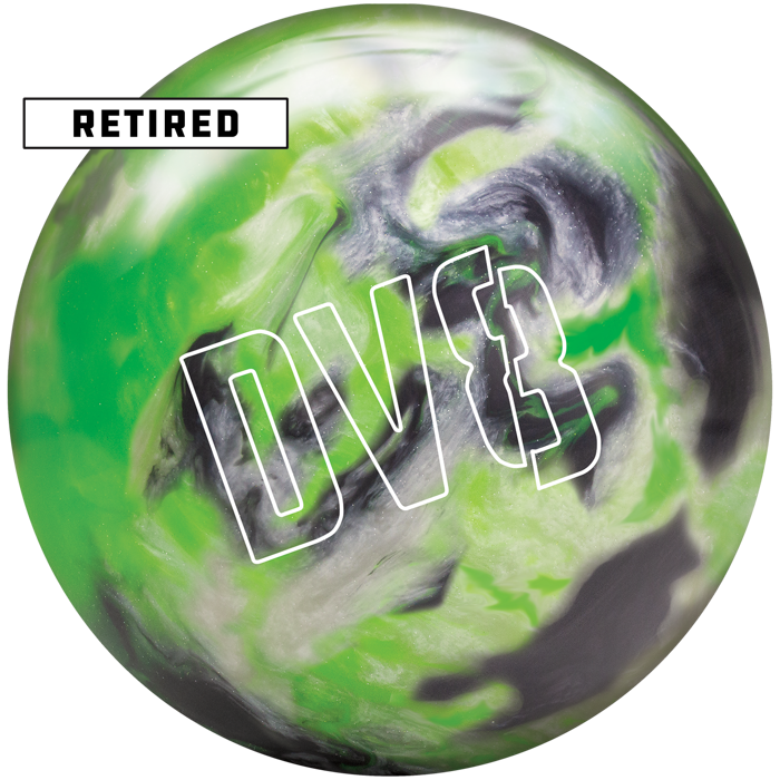 Retired Lime Luster Spare Ball Front-1