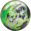 Image of Lime Luster Spare Ball with Tonight We Bowl Logo