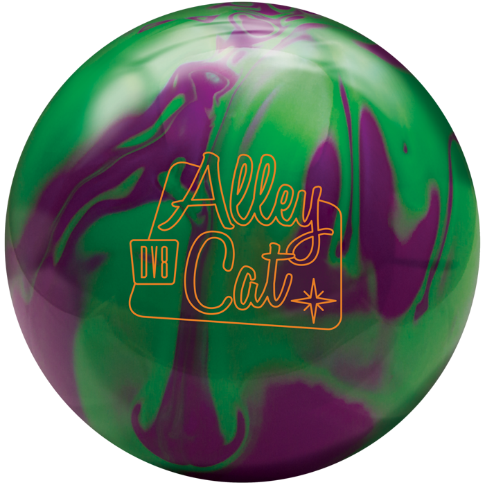 Alley Cat Purple Green Ball