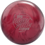 A Burgundy and Red colored bowling ball with the Dark Side Curse logo in silver centered prominently.